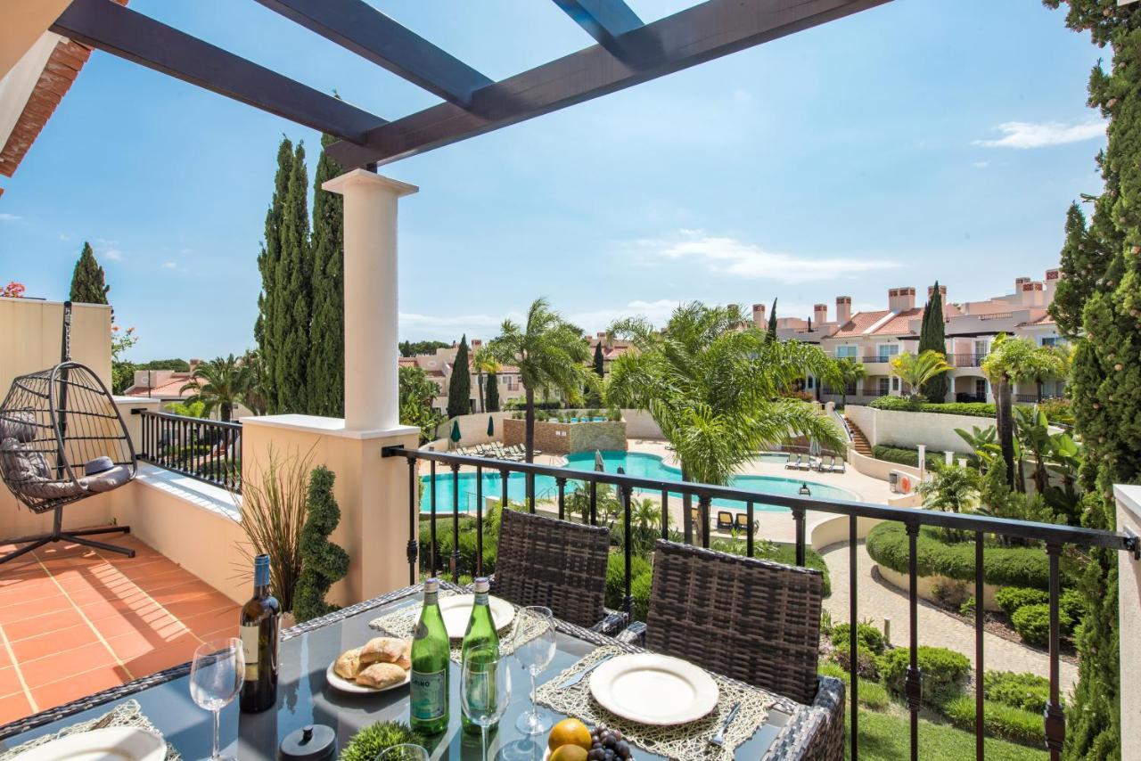 Luxury Apartment With Communal Pool And Terrace Quarteira Luaran gambar